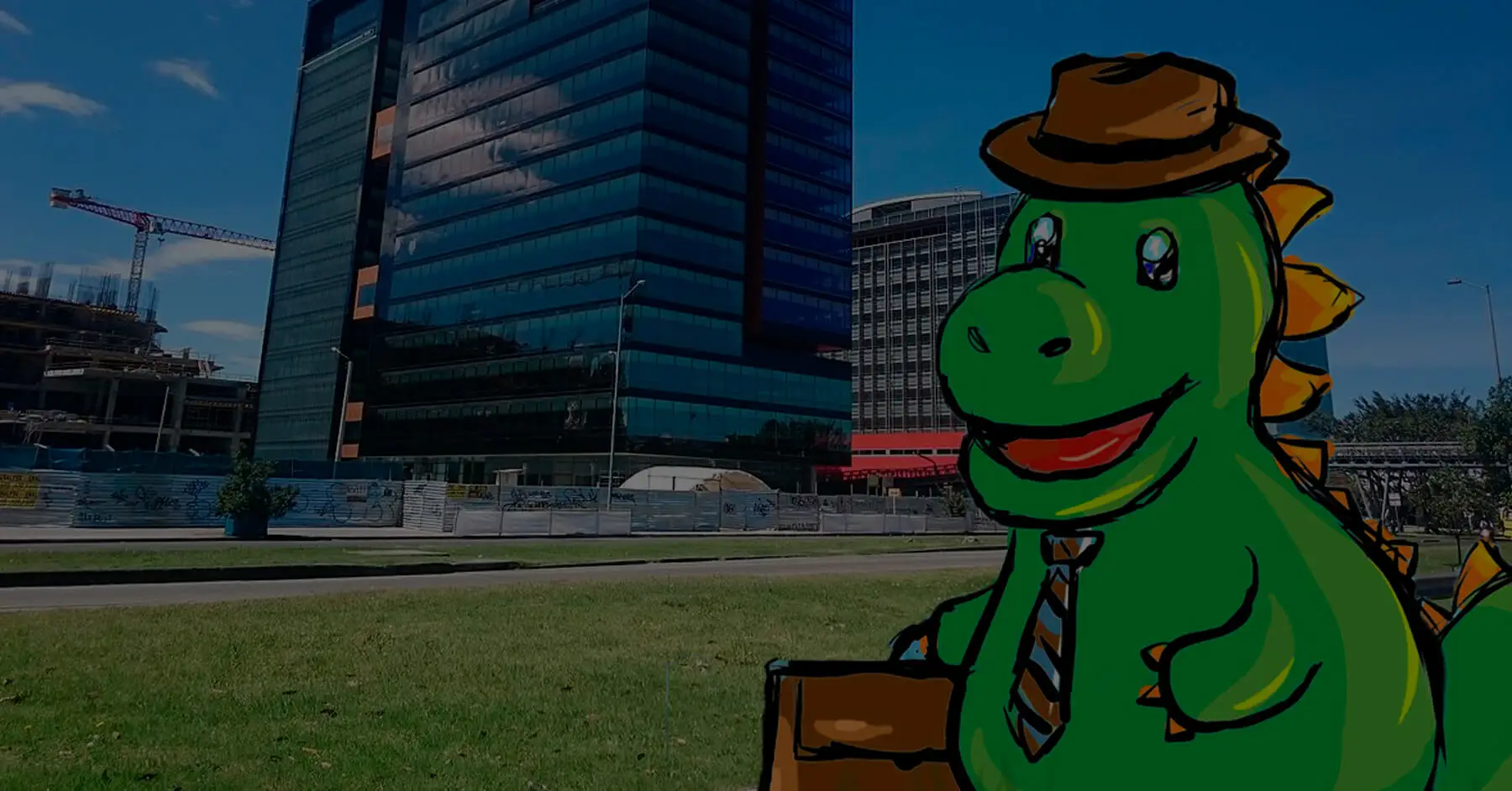 Representación del concepto de “Empresaurios” y el comportamiento del empresaurius malabarius