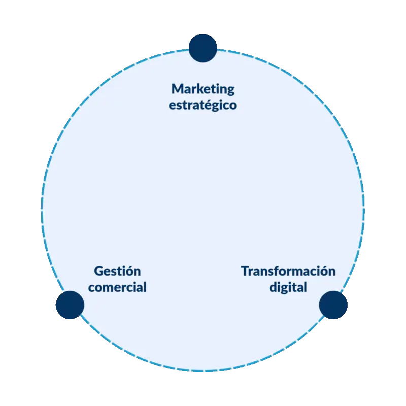 Enfoque en Marketing Estratégico, Gestión Comercial y Transformación Digital - Consultores de Marketing
