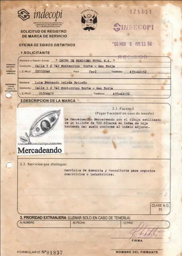 1996 - Mercadeando