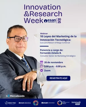 Innovation & Research Week de ESAN / Innova ESAN 2025 - Mercadeando, Fernando Zelada Briceño
